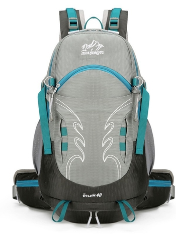 Lagani unisex planinski ruksak od Oxford platna, vodootporan i prozračan, ergonomski stražnji panel, SOS zviždaljka