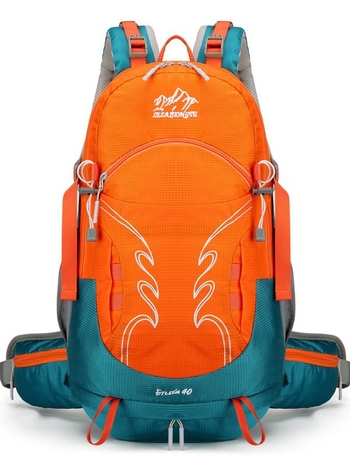 Lagani unisex planinski ruksak od Oxford platna, vodootporan i prozračan, ergonomski stražnji panel, SOS zviždaljka