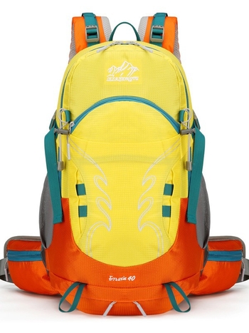 Lagani unisex planinski ruksak od Oxford platna, vodootporan i prozračan, ergonomski stražnji panel, SOS zviždaljka