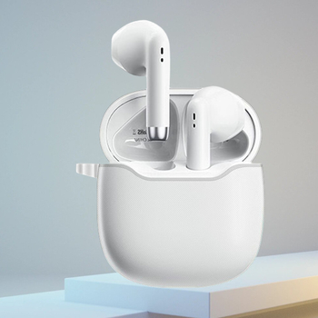 Carcasă protectie TPU pentru căștile Rui Liang TWST19 wireless Bluetooth; fabricație prin presare la cald; pachet de 100 bucăți; personalizare disponibilă