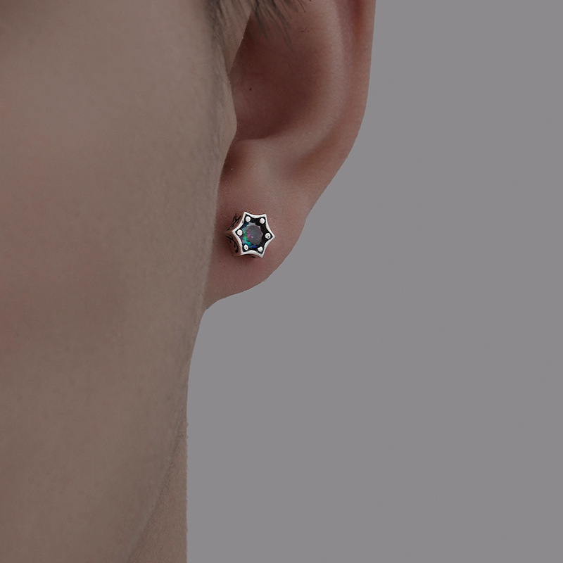 Naušnice - srebrno obložene, elektroplatiranje, Morning Hope, proljeće 2024, unisex