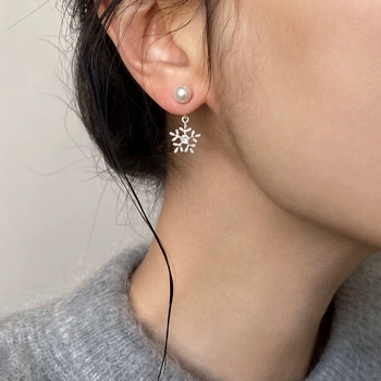 Cercei din cupru, electroplating, stil INS, tendință a personalității, primăvară 2025