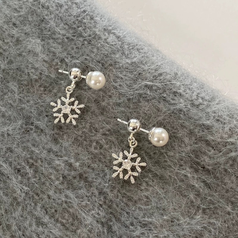 Cercei din cupru, electroplating, stil INS, tendință a personalității, primăvară 2025