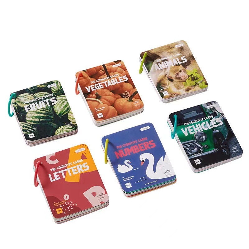 Beiens akių vystymosi kortelės kūdikiams ankstyvajai edukacijai (0–3 m.); medžiaga: popierius; įpakavimas: dėžutė; prekės ženklas: Beiens.