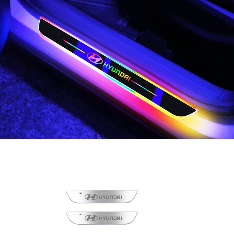 Bangwei praguri LED decorative pentru Hyundai Elantra (mașină specială) – Material: Altele; Modele aplicabile: Mașină specială