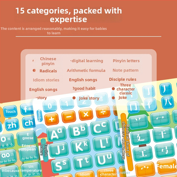 Učenički stroj za djecu sa zvučnom funkcijom (ABS kućište; Bez memorije; Napaja baterija; Za uzrast 0–3 godine)