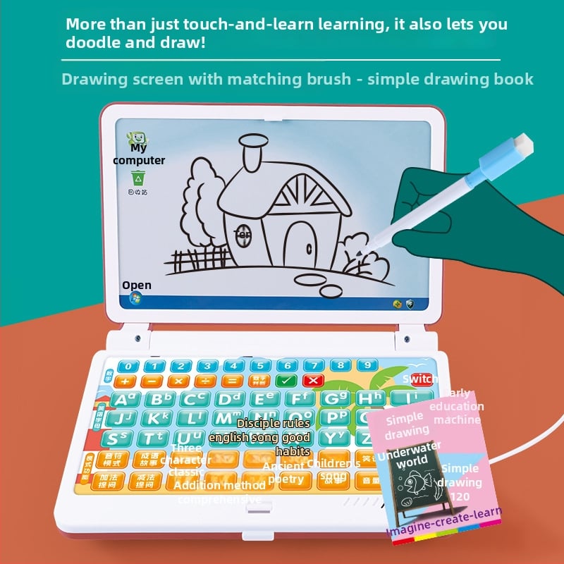 Učenički stroj za djecu sa zvučnom funkcijom (ABS kućište; Bez memorije; Napaja baterija; Za uzrast 0–3 godine)