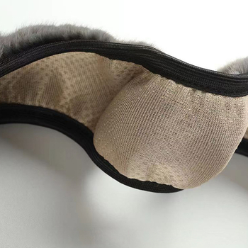 Калъф за волан Che bu Te, стил бизнес, изкуствен плюш, зима, монтаж: универсален