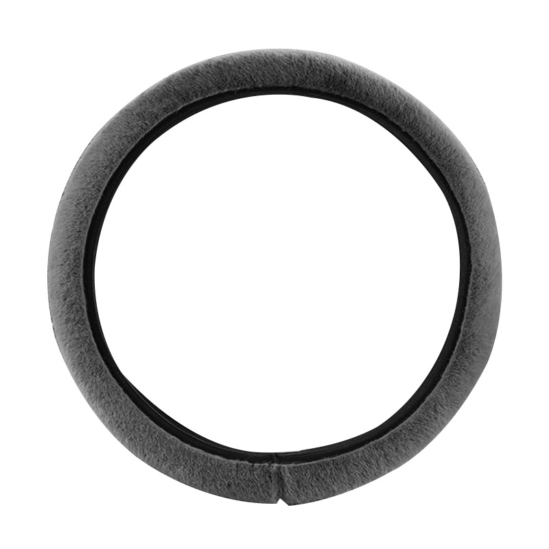 Калъф за волан Che bu Te, стил бизнес, изкуствен плюш, зима, монтаж: универсален