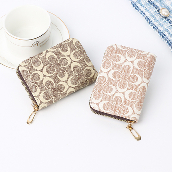 Morina Portofel pentru carduri din PVC cu compartimente multiple, capacitate mare, protecție împotriva furtului, căptușeală din poliester, Primăvara 2025