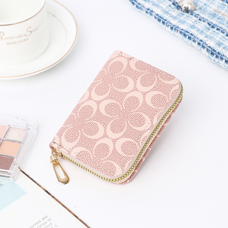 Morina Portofel pentru carduri din PVC cu compartimente multiple, capacitate mare, protecție împotriva furtului, căptușeală din poliester, Primăvara 2025