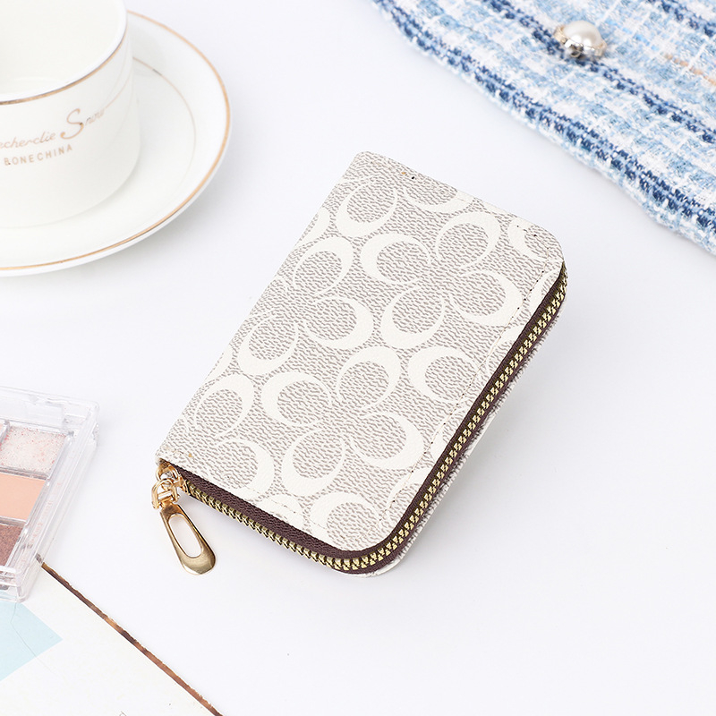 Morina Portofel pentru carduri din PVC cu compartimente multiple, capacitate mare, protecție împotriva furtului, căptușeală din poliester, Primăvara 2025