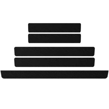 PVC антиколизионна лента за прагове на автомобил, модел TZ009+TZ010, персонализиране налично