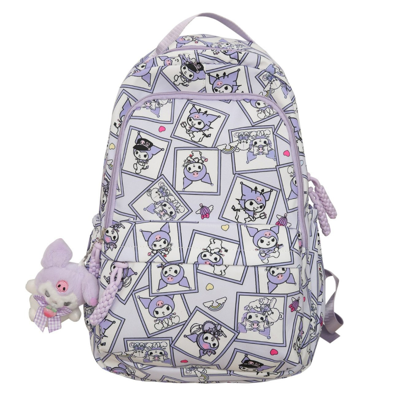 Rucsac unisex cu capacitate mare pentru școală și drumeții, model imprimat, compatibil cu laptop de 14 inch, 20–35 L