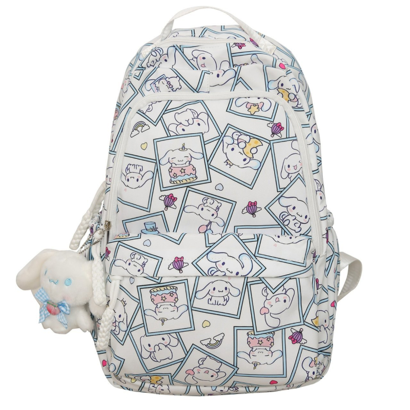 Rucsac unisex cu capacitate mare pentru școală și drumeții, model imprimat, compatibil cu laptop de 14 inch, 20–35 L