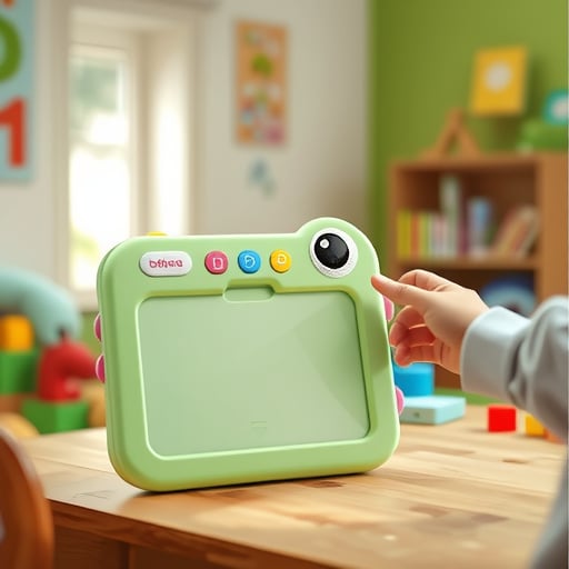 Dvojezična dječja edukativna mašina za rani razvoj, trening logičkog razmišljanja, čitanje kartica i glazbena reprodukcija, napajanje litijskom baterijom.