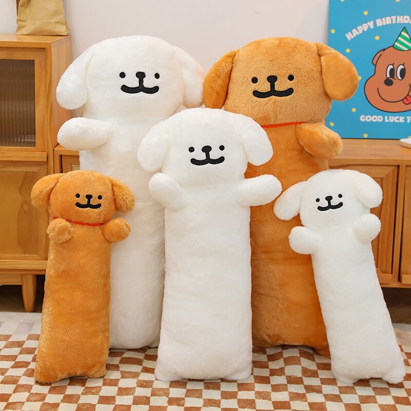 Pernă pluş cu formă de câine, design desen animat, pluş scurt, umplutură PP bumbac, multifuncțională, personalizare logo, Mickey