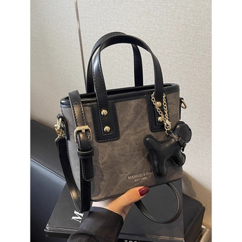 Ženska crossbody torba – stil urbane jednostavnosti, materijal PU, mini kvadratna torba, lansiranje: ljeto 2025, podstava: poliester