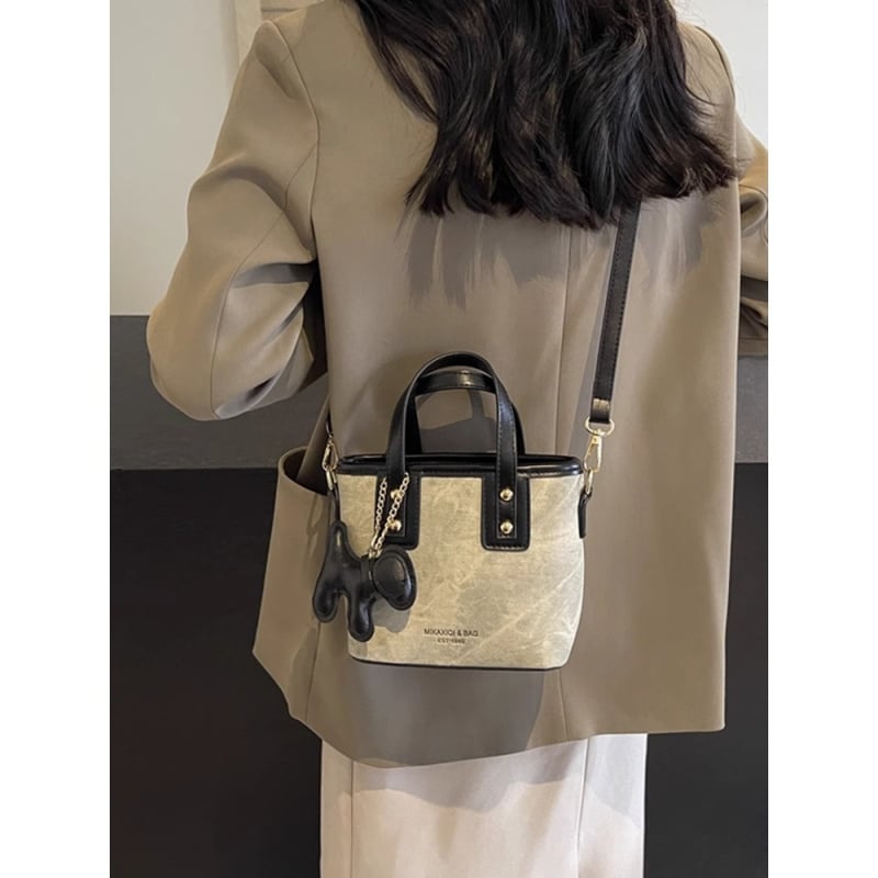 Ženska crossbody torba – stil urbane jednostavnosti, materijal PU, mini kvadratna torba, lansiranje: ljeto 2025, podstava: poliester