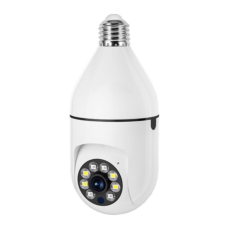 Κάμερα-λάμπα Tenganda για εσωτερική επιτήρηση με διπλό φωτισμό νυχτερινής όρασης – ελάχιστο φως 0.01 lux, τροφοδοσία 5V, εσωτερική χρήση