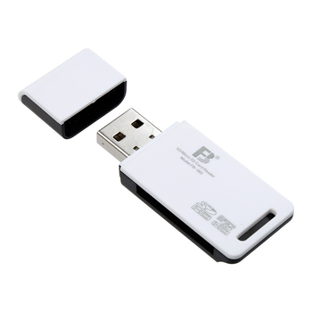FB360 Cititor de carduri USB 2.0 — suport MINISD, SD, SDHC, TF, Mini SDHC; instalare externă; compatibil Windows 7