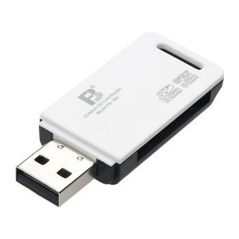FB360 Cititor de carduri USB 2.0 — suport MINISD, SD, SDHC, TF, Mini SDHC; instalare externă; compatibil Windows 7