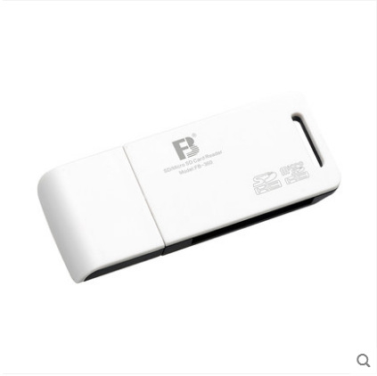FB360 Cititor de carduri USB 2.0 — suport MINISD, SD, SDHC, TF, Mini SDHC; instalare externă; compatibil Windows 7