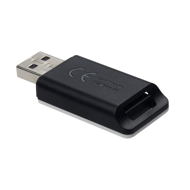 FB360 Cititor de carduri USB 2.0 — suport MINISD, SD, SDHC, TF, Mini SDHC; instalare externă; compatibil Windows 7