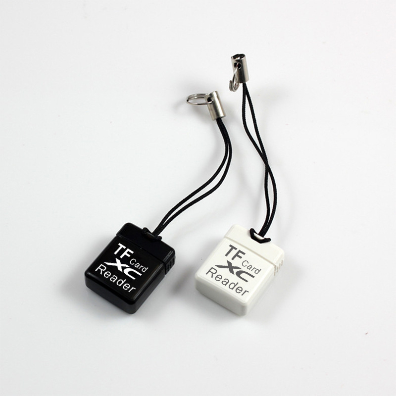TF čitač kartica USB 2.0 Mini (USB 2.0 sučelje; podrška TF kartica; vanjska instalacija; Windows 7 kompatibilnost; mini oblik)