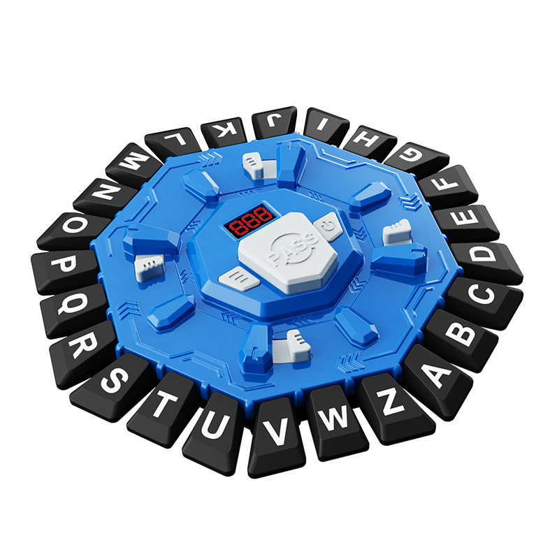 Abecedna igra s karticama riječi — plastična, multiplayer, edukativna i interaktivna društvena igra za sve uzraste