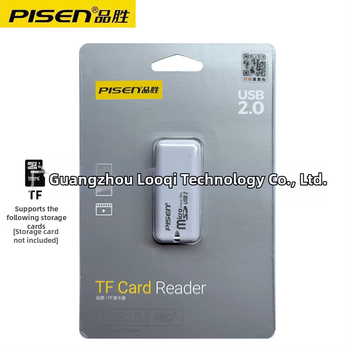 Pisen TF čítačka kariet USB 2.0 – Micro SD/TF karty, kompatibilný s Windows 7