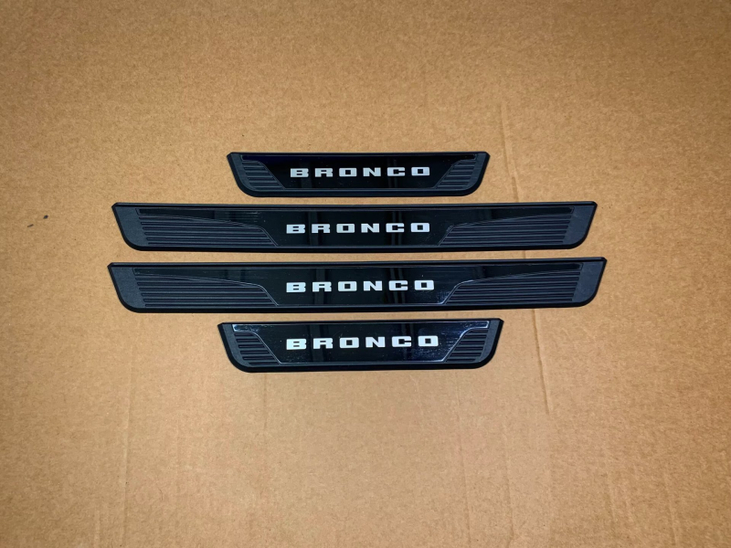Praguri exterioare de ușă Ford F-150/F-250 Raptor, 4 bucăți, ABS
