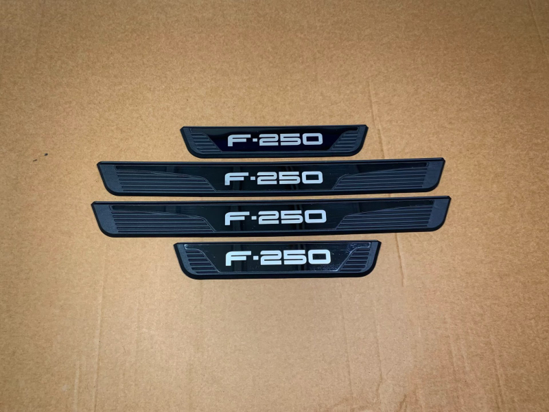 Praguri exterioare de ușă Ford F-150/F-250 Raptor, 4 bucăți, ABS