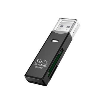 Cititor USB 3.0 pentru carduri SD/TF – instalare externă, 10 g, Model XCF-DKQ-002