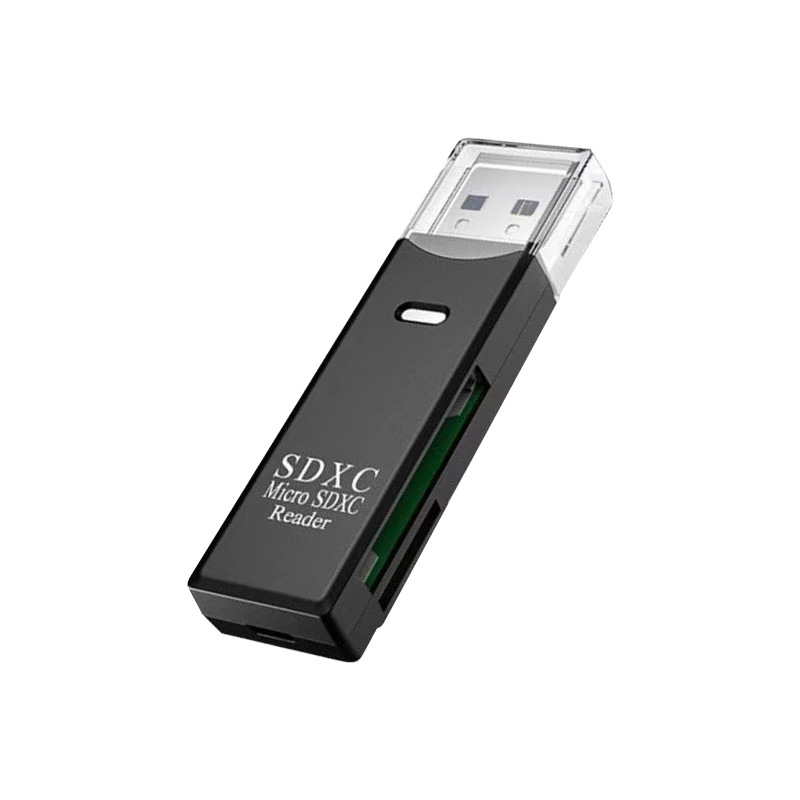 Cititor USB 3.0 pentru carduri SD/TF – instalare externă, 10 g, Model XCF-DKQ-002