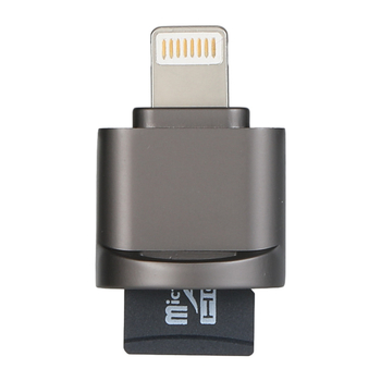 TF čitač kartica USB-C za Apple uređaje – SD/TF kartice podržane, vanjski prijenosni čitač, model 015, USB 2.0