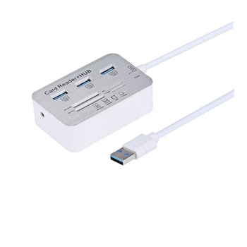 USB 3.0 čitač kartica i hub uz podršku MS/SD/M2/TF (Model USBX3+MS+SD+M2+TF)