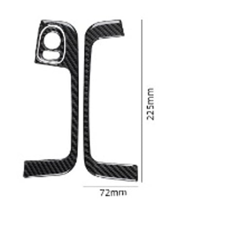 Protecție prag ușă auto din fibră de carbon – autocolant, anti-zgârieturi, decor interior pentru modificări