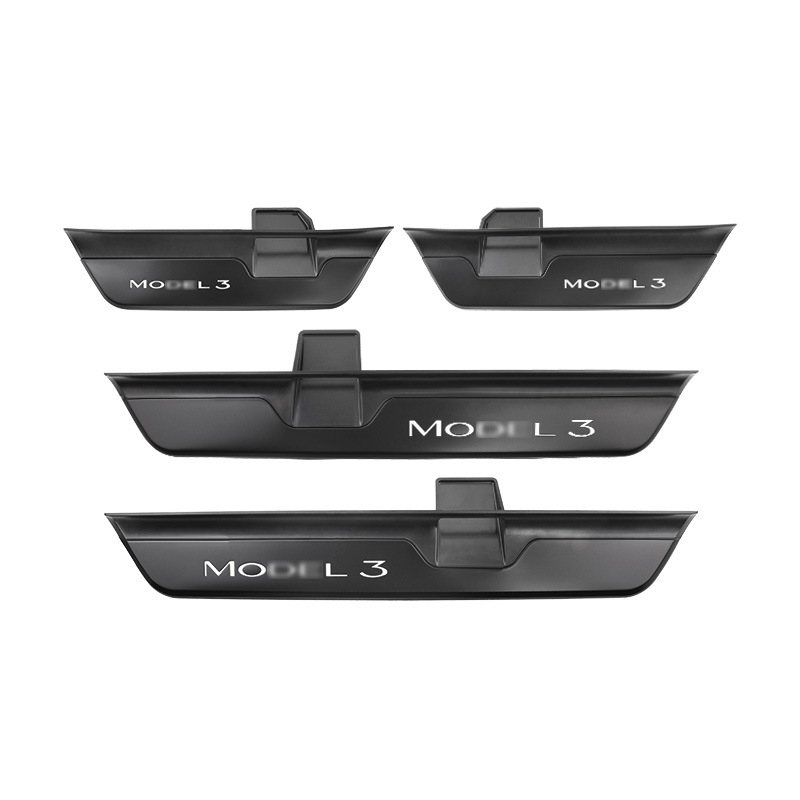 Tesla Model 3 Magnetni senzor od nehrđajućeg čelika – prag vrata i pedala dobrodošlice (Materijal: Nehrđajući čelik; Model: Tesla Model 3 Obnovljena verzija; Transmisija: Automatska; Senzor: Magnetni)
