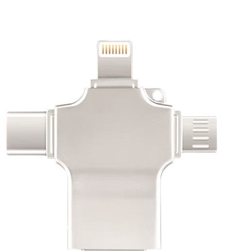 OTG USB-C 3-σε-1 προσαρμογέας για Android τηλέφωνα, εξωτερικός USB δίσκος και αναγνώστης καρτών