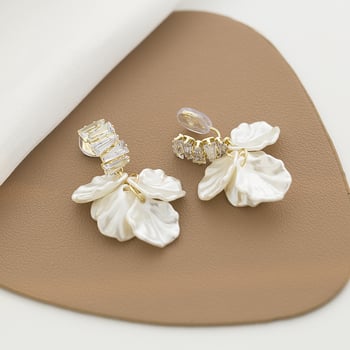 Обици за жени: пластмаса/смола, клипс за уши с мотив москитна спирала, електроплатирани, свежи и сладки