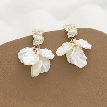 Обици за жени: пластмаса/смола, клипс за уши с мотив москитна спирала, електроплатирани, свежи и сладки