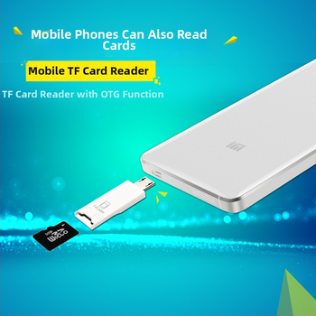 Pisen OTG Αναγνώστης Καρτών για Android και PC – Υποστήριξη TF Κάρτας και USB Flash, Μετατροπέας Type-C, USB 2.0, Πολυλειτουργικός Αντάπτορας