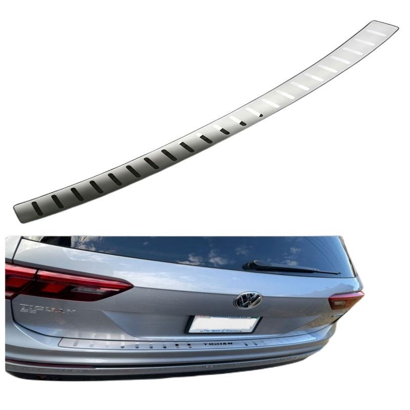 Placă prag portbagaj din oțel inoxidabil pentru VW Tiguan L (2017–2021) – decor posterior portbagaj