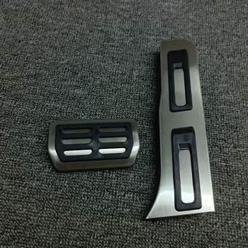 Комплект педали от неръждаема стомана за Xiaopeng G9: газов педал, спирачен педал и педал за опора на крака