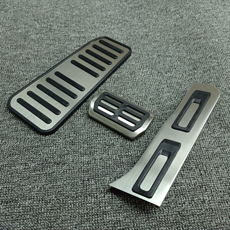 Комплект педали от неръждаема стомана за Xiaopeng G9: газов педал, спирачен педал и педал за опора на крака