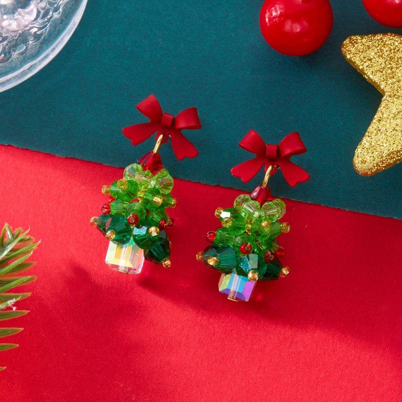 Cercei Bayue din aliaj cu electroplatare, știfturi din oțel inoxidabil, stil feminin