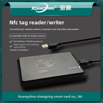 NFC čítač a zápisovač pre NTAG213/215/216, 13,56 MHz, dosah 3–10 cm, čas čítania 0,1 s