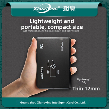 NFC čítač a zápisovač pre NTAG213/215/216, 13,56 MHz, dosah 3–10 cm, čas čítania 0,1 s