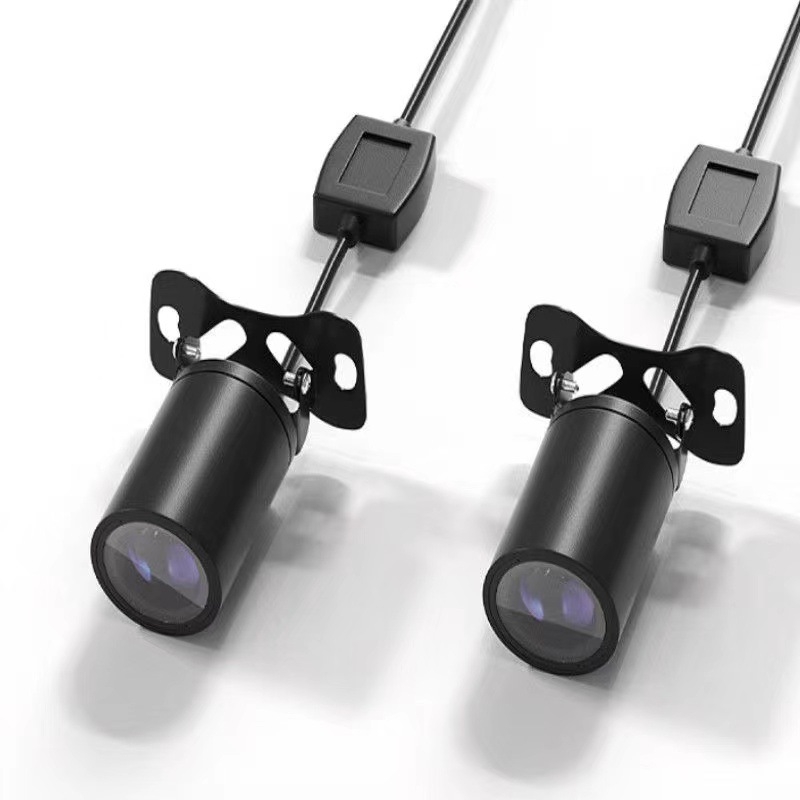 New sanlian Motociklo angelo sparnai su LED sveikinimo apšvietimu, aliuminio lydinys, kojų pedalas, 9-60V, 3.8A